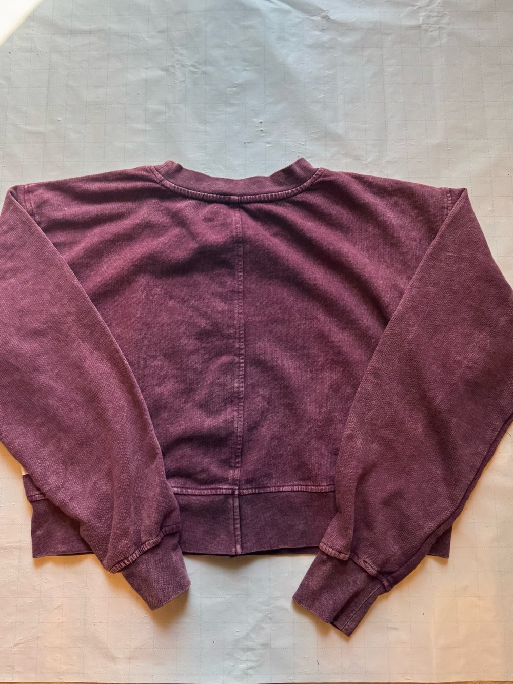 Junior’s Arizona Longsleeve Shirt – Burgandy - Size XS - Picture 6 of 6